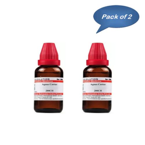 Dr. Willmar Schwabe India Agnus Castus 200 Ch 30 Ml(Pack of 2)