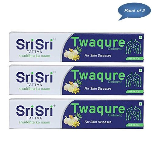 Twaqure Ointment 30 Gm (Pack of 3) - Sri Sri Tattva | Ayurvedic Skincare