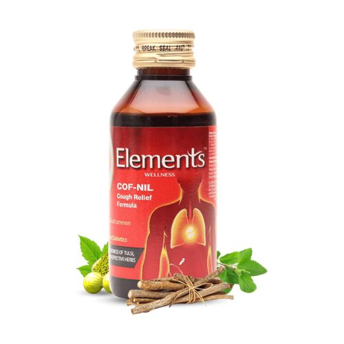 Elements Wellness Cof-Nil Cough Relief Formula 100 Ml