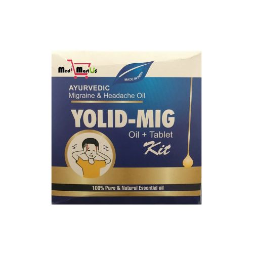 Alnavedic Yolid-Mig 60 Tablets & Oil 20 Ml