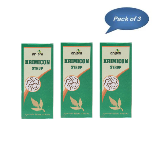 Anjani Pharmaceuticals Krimicon Syrup 50 Ml (Pack of 3)