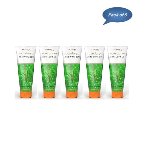 Patanjali Saundarya Aloe Vera Gel 60 Ml(Pack of 5)