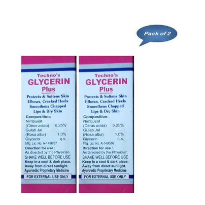 Technopharm Pvt Ltd Glycerin+ 110 Gm (Pack Of 2)