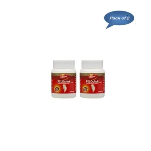 Dabur Pilochek 60 Tablets pack of 2
