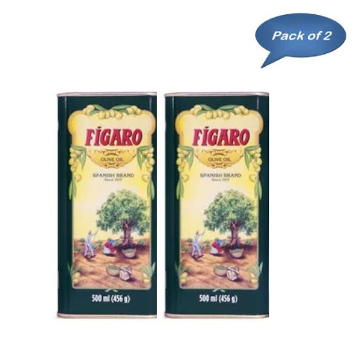 Deoleo Figaro Olive Oil 500 Ml(Pack of 2)