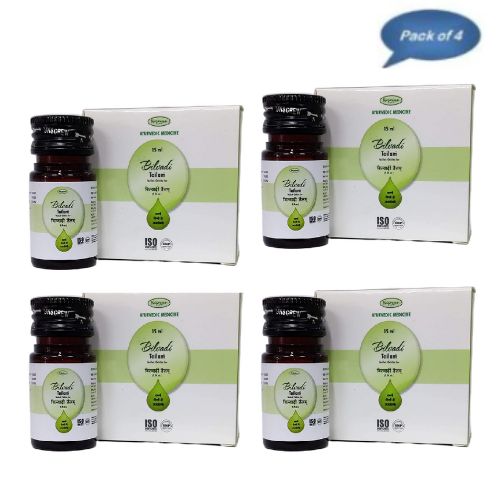 Nagarjun (Gujarat) Bilvadi Tailam 15 Ml(Pack of 4)