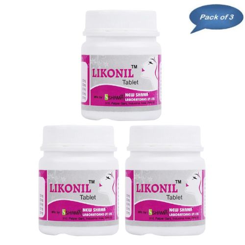 New Shama Likonil 40 Tablets (Pack of 3)