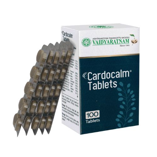 Vaidyaratnam Cardocalm 100 Tablets
