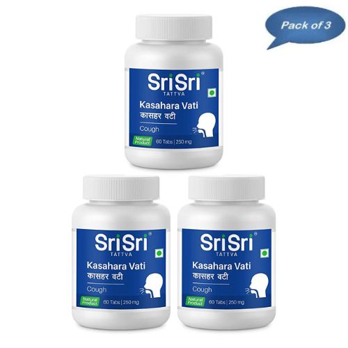 Sri Sri Tattva Kasahara Vati 60 Tablets (Pack of 3)