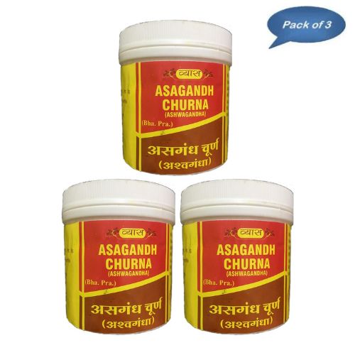 Vyas Asagandh Churna 100 Gm (Pack of 3)