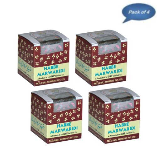 Rex Remedies Habbe Marwaridi 20 Tablets(Pack of 4)