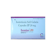 Oziel Isonise-20 Mg 10 Capsules | Isotretinoin Softgel for Severe Cystic Acne Treatment
