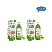 Axiom Amla Juice 1 Ltr - Pack of 2 | Ayurvedic Vitamin C Immunity & Skin Booster