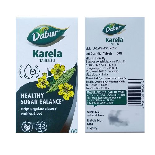 Dabur Karela 60 Tablets