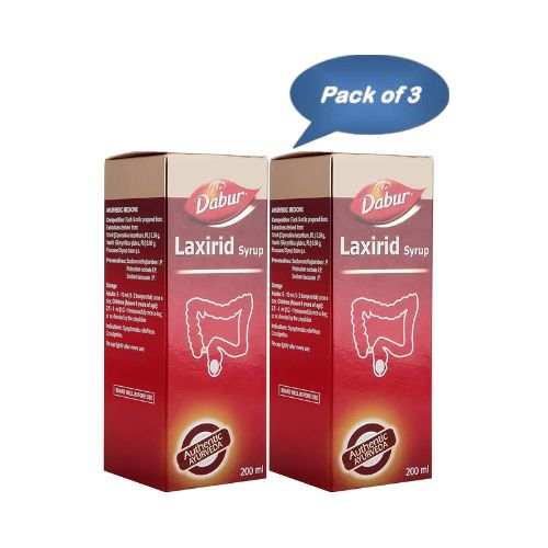 Dabur Laxirid Syrup 200 Ml (Pack of 2)