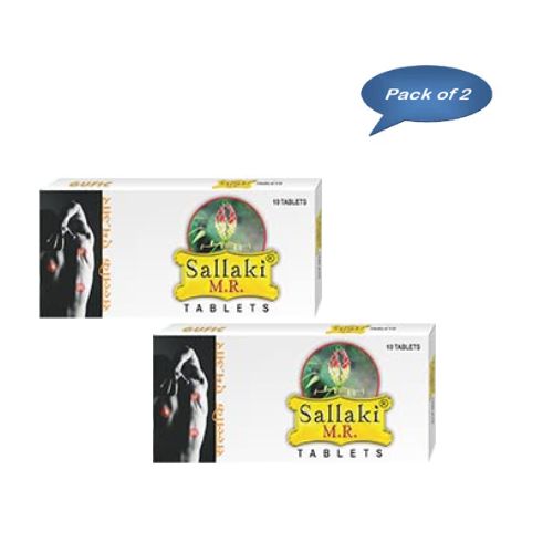 Gufic Biosciences Ltd Sallaki M.R. 10 Tablets (Pack Of 2)