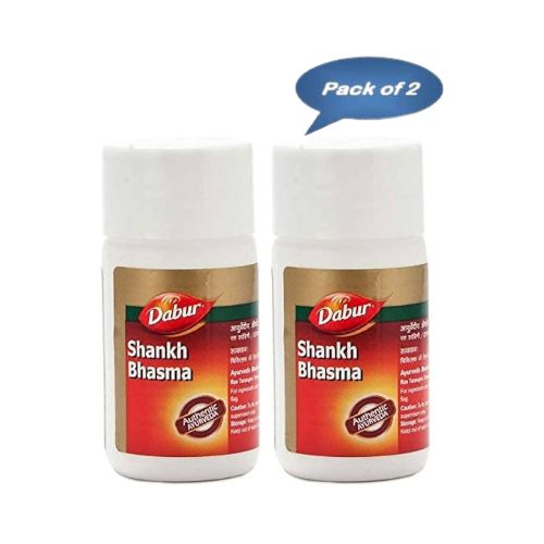 Dabur Shankh Bhasma 5 Gm (Pack of 2)