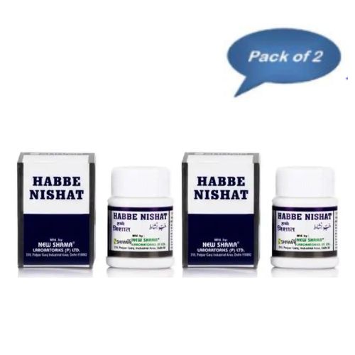 New Shama Habbe Nishat 10 Tablets (Pack of 2)