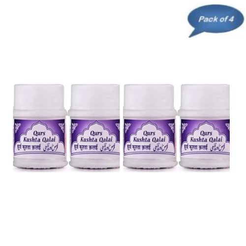 Rex Remedies Qurs Kushta Qalai 60 Tablets(Pack of 4)