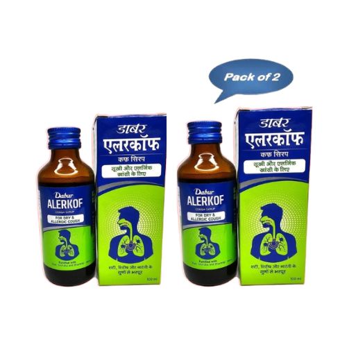 Dabur Alerkof Cough Syrup 100 Ml (Pack Of 2)