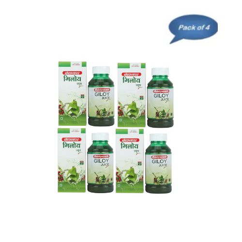 Baidyanath (Jhansi) Giloy Juice 500 Ml(Pack of 4)