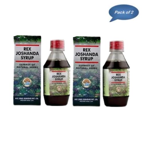 Rex Remedies Joshanda Syrup 200 Ml(Pack of 2)