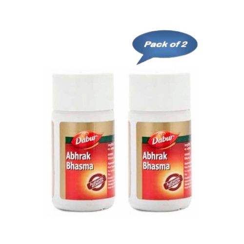 Dabur Abhrak Bhasma (Vajrabhrak) 5 Gm(Pack Of 2)