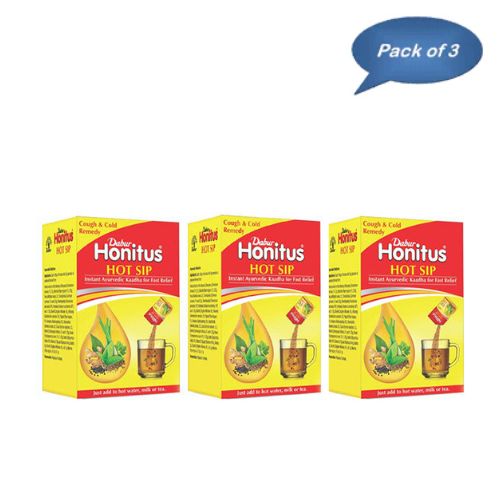 Dabur Honitus Hot Sip 28 Gm (Pack Of 3)