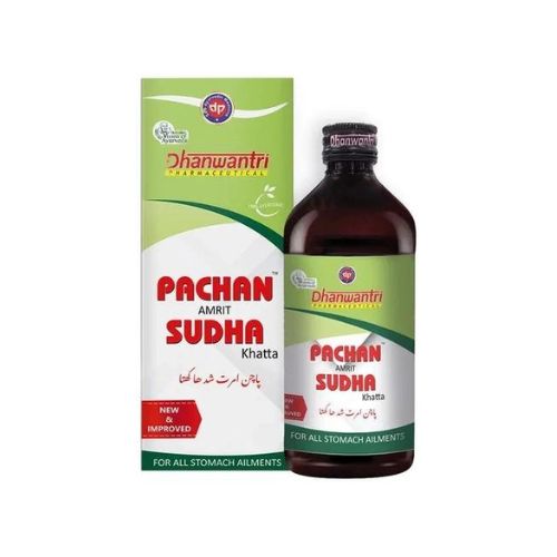 Dhanwantri Pharmaceutical Pachan Amrit Sudha Khatta 400 Ml