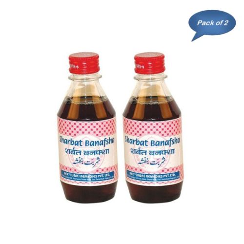 Rex Remedies Sharbat Banafsha 200 Ml (Pack of 2)