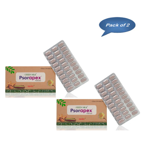 Apex Laboratories Psorapex 30 Tablets (Pack Of 2)