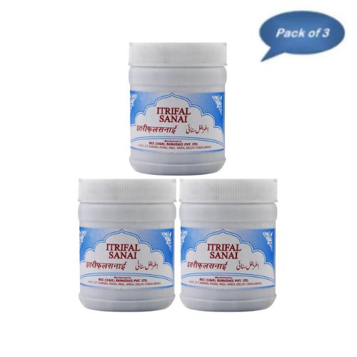Rex Remedies Itrifal Sanai 200 Gm(Pack of 3)