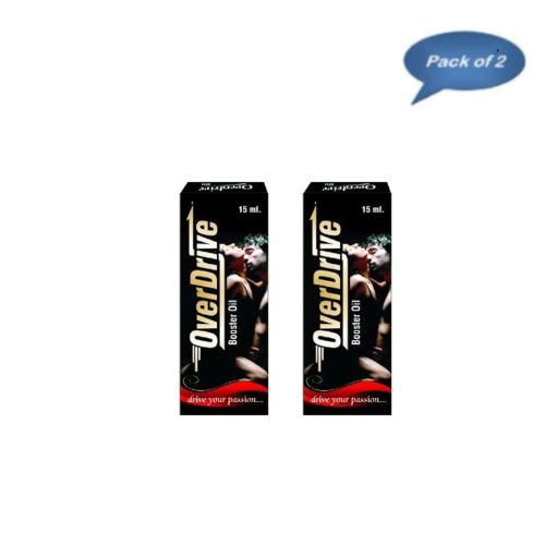 Shree Dhanwantri Herbals Overdrive Oil 15 Ml pack of 2