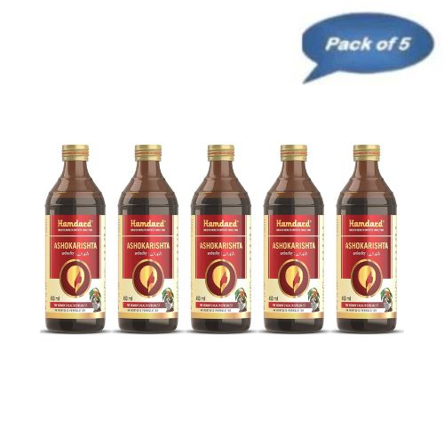 Hamdard Ashokarishta 450 Ml (Pack Of 5)