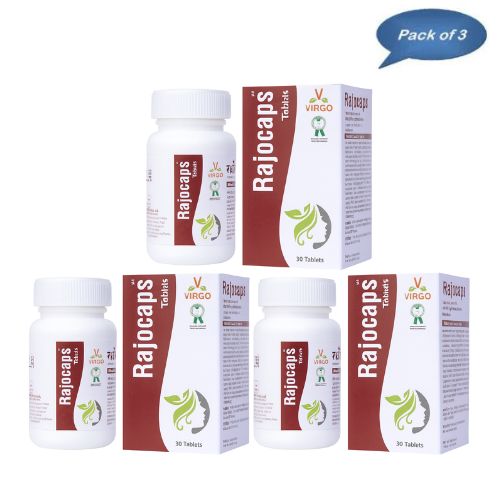 Virgo Uap Rajocaps 30 Tablets (Pack of 3)