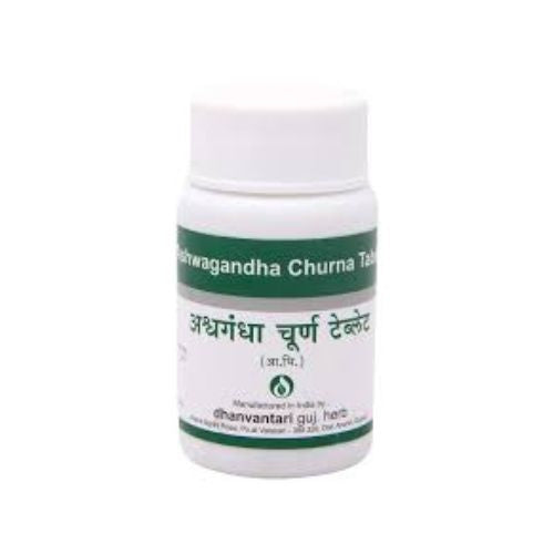 Dhanvantari Guj. Herb Ashwagandha Churna 120 Tablets