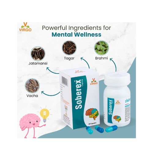 Virgo Uap Soberex 30 Capsules (Pack of 3)