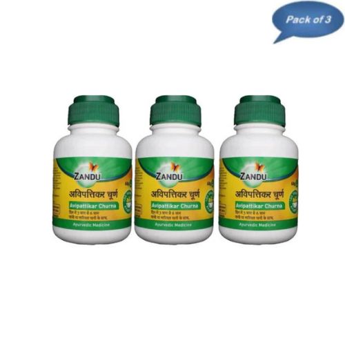 Zandu Avipattikar Churna 60 Gm (Pack of 3)