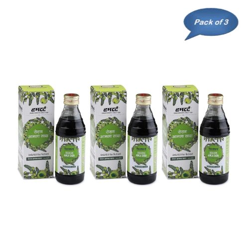 Hamdard Roghan Amla Sada 100 Ml (Pack Of 3 )