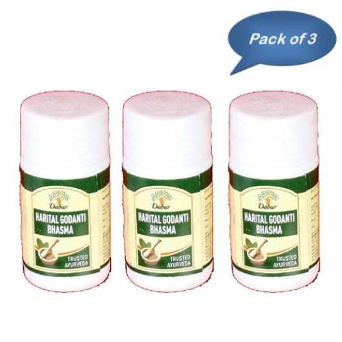 Dabur Harital Godanti Bhasma 5 Gm (Pack Of 3)