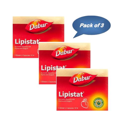 Dabur Lipistat 10 Capsules (Pack of 3)