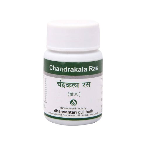 Dhanvantari Guj. Herb Chandrakala Ras 60 Tablets