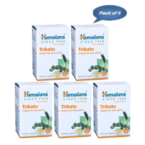 Himalaya Trikatu 60 Tablets (Pack of 5)