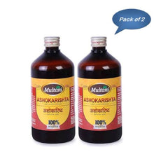 Multani Ashokarishta 450 Ml - Pack of 2 | Classical Ayurvedic Women's Uterine & Menstrual Tonic