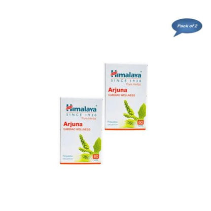 Himalaya Arjuna 60 Tablets pack of 2