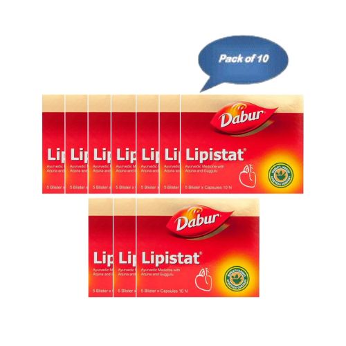 Dabur Lipistat 10 Capsules (Pack of 10)