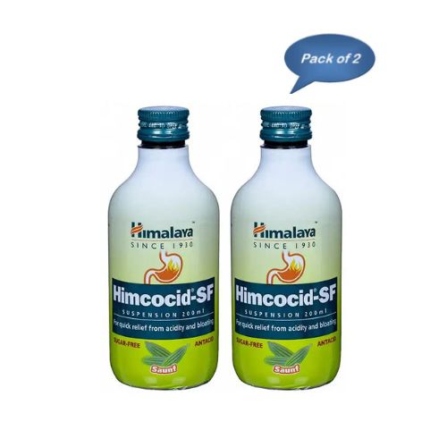 Himalaya Himcocid-Sf Suspension (Saunf) 200 Ml (Pack of 2)