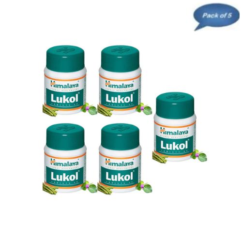 Himalaya Lukol 60 Tablets (Pack of 5)