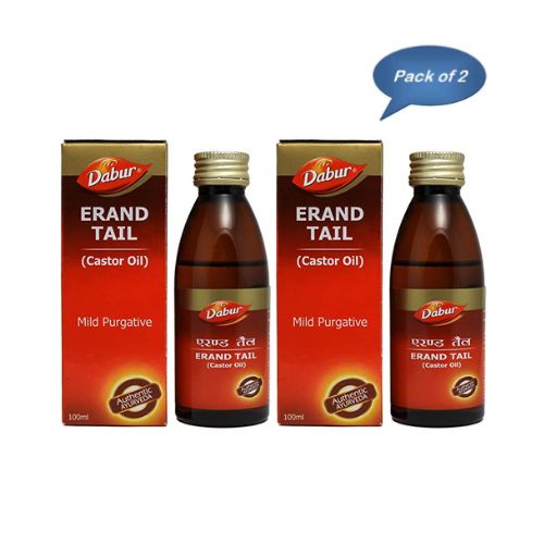 Dabur Erand Tail (Castor Oil) 100 Ml (Pack of 2)