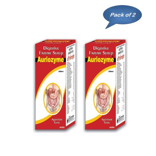 Aurio Pharma Auriozyme Tonic 200 Ml (Pack of 2)
